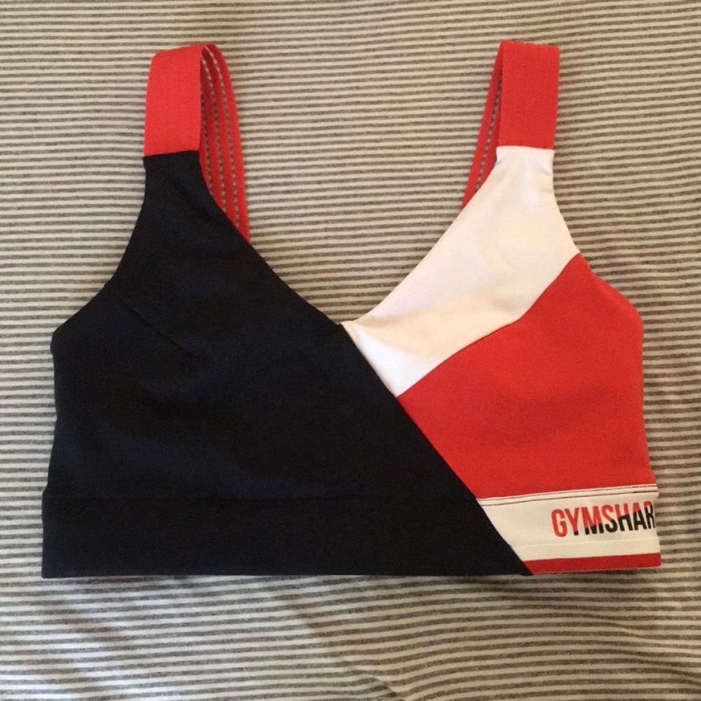 GYM SHARK Color Block Sports Bra